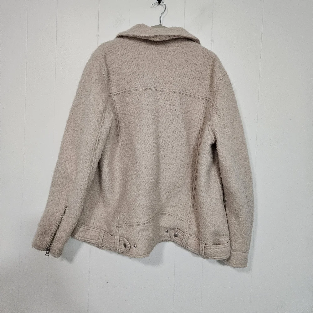 Anthropologie Longline Moto Jacket